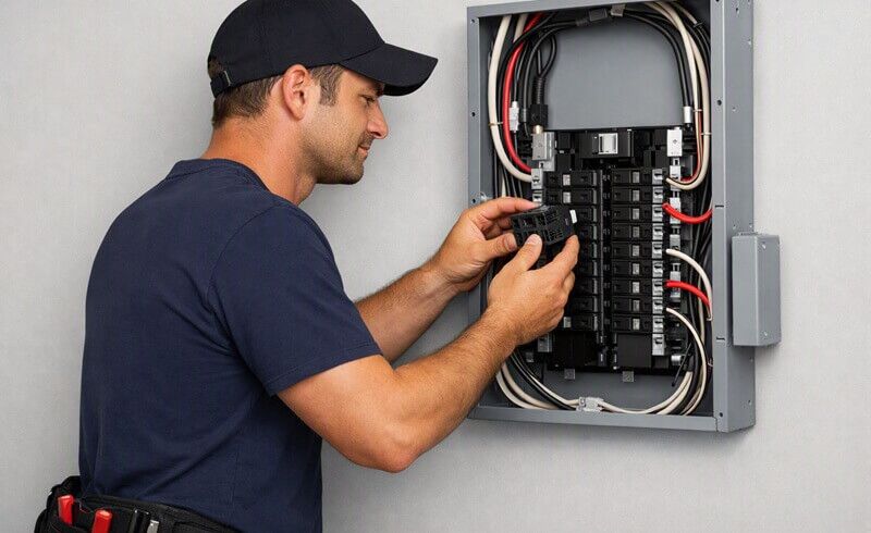 Electrical Service Panel upgrade in Whitby Ajax and Durham Region