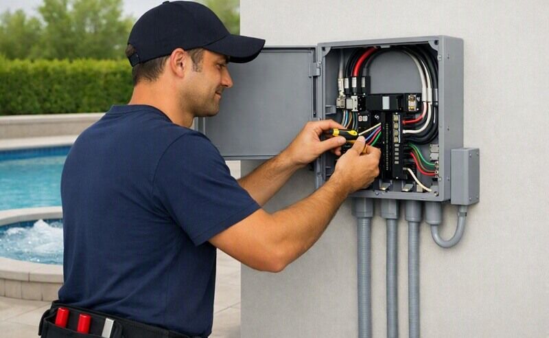 Pool Hot Tub - Sauna and SPA Wiring in Whitby Ajax and Durham Region
